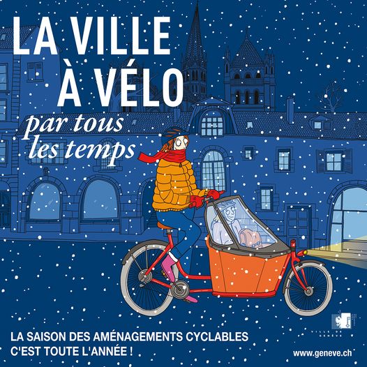 A vélo par tous les temps!